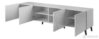 RTV STOLIK POD TV CIERNY - 2