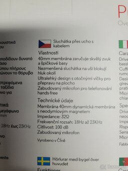 Slúchadlá nové nepoužite značka Motorola - 2