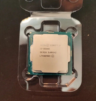 Herné CPU i5-8600K - 6C/6T | TURBO 4,3GHz | Socket 1151 - 2
