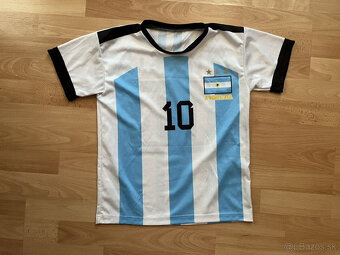 Futbalový dres Messi Argentína - veľ.164 - 2