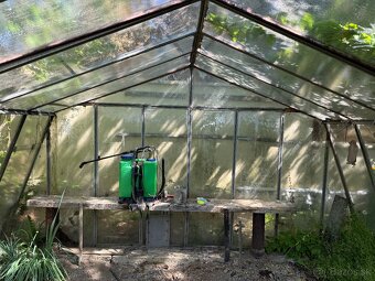 Predam hlinikovy srubovany sklenik 3x4m - 2