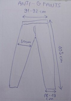 Pánske nohavice Aeronautica Militare ANTI G-PANTS - 2
