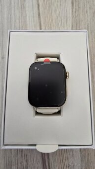 Huawei Watch Fit 3 NFC Edition Leather Pearl White - 2