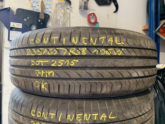 R18 235/65 Continental ContiSportContact 5 106W 4x 7.2mm DO - 2