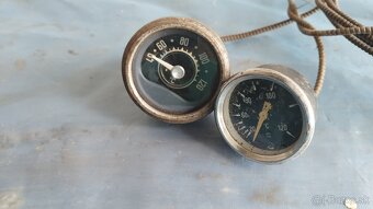 Budík tachometer teplomer - 2