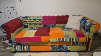 Patchwork gauč - 2