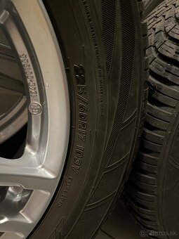 Predam zimne pneu 225/60 R17 - 2
