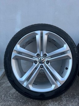 DISKY VW R-Line / R19 5x112 + nové pneu - 2