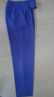 Elegantné nohavice - vysoký pás - 2