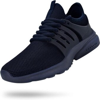 Športové priedušné topánky Zocavia Black, veľkosť 46, čierne - 2