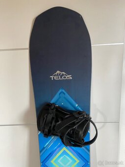TELOS Backslash Snowboard 143 na Freeride - 2