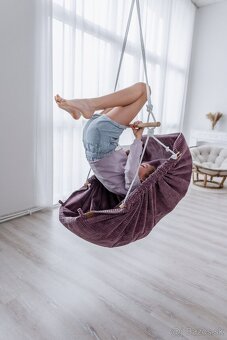 Hojdačka, zavesne kreslo, kolíska na uspavanie detí, kidvak - 2