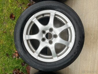 Hlinikove disky Anzio 6Jx16 H2 ET50 Pneu 205/55R16 - 2