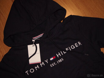 Tommy Hilfiger dámska mikina tmavomodrá s kapucnou - 2