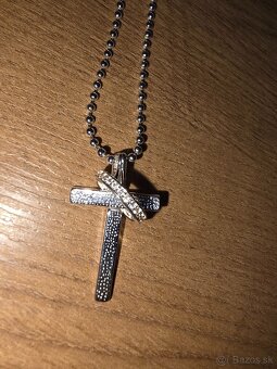 Strieborná retiazka s príveskom - 2