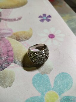 Strieborný prsteň - 2