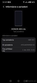 Predám Honor 400 Lite - 2