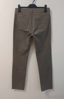 Dámske hnedé nohavice/rifle/džínsy (C&A) - 2