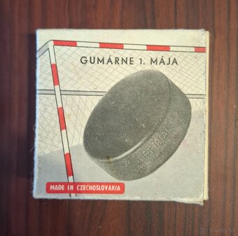 Hokejovy puk ceskoslovensko official - 2