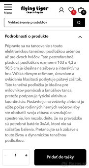 Tanečná podložka - 2