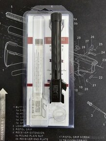 hlaveň Faxon Match Series pre Glock 17 gen 1-4 Flame Fluted - 2