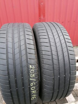 Letne 205/60R16 Bridgestone sada aj 2ks - 2