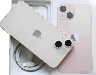 iPhone 13 Pink BATERIE 100% TOP - 2
