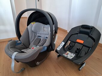 Cybex Aton 5 Soho Grey s isofix základňou, vložka vlnienka - 2