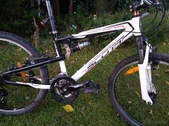 bicykel SCOTT-SPARK celoodpružený, 24 "kolesá, pre vek 8 až - 2