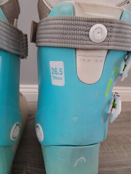 Predám dámske lyžiarky HEAD 265mm - 2