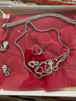 Retro náhrdelník / gorálky / náušnice - 2