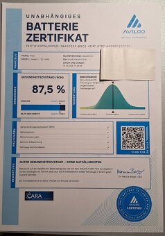 TESLA MODEL 3 2019 STR+ bateria 87.5% - 2