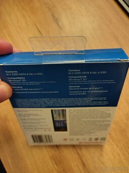 WD Blue SA510 SATA SSD M.2 2280 POWERED BY SANDISK 1 TB - 2