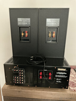 Set zosilňovač, gramo, repro - 2