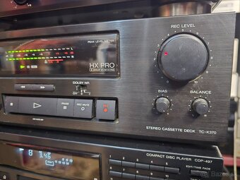 SONY Hifi zostava TA-F319,TC-K370, CDP-497 - 2