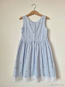 Čerešničkové šaty H&M, veľ. 128 - 2