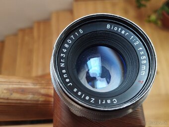 Objektiv Carl Zeiss Jena Biotar 2/58 M42 - 2