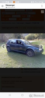 Vw golf 4 1.9 tdi 74kw - 2