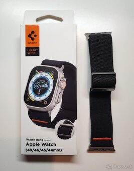 Spigen Lite Fit Ultra Black pre apple watch ultra, 44-49 mm - 2