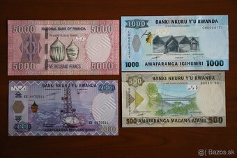 Unc bankovky Rwanda - 2