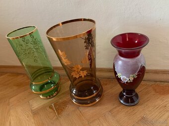 Skleněné vázy - 2