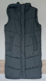 Dámska predĺžená zateplená vesta - 2