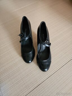 Kožené lodičky, 24 cm, veľ. 37 - 2