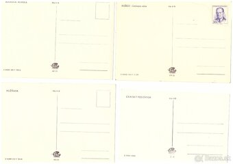 Pohľadnice ČB Slovensko mix - 2