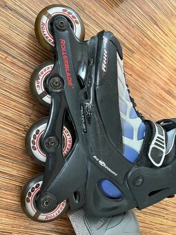 Predám dámske in-line korčule Rollerblade (EU40) + chrániče - 2