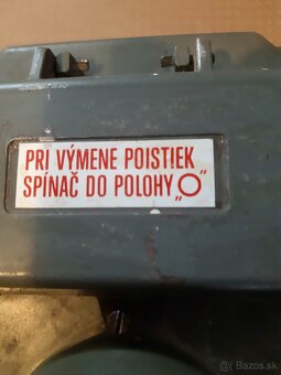 Liatinový vypínač - 2