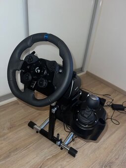 Komplet Racing Set: Logitech G923 (PS5/PC) + Radiaca páka + - 2