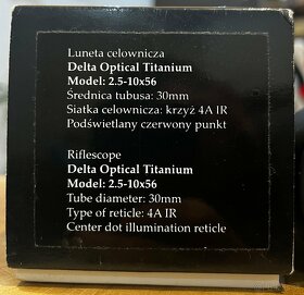 Puškohľad Delta Optical Titanium - 2