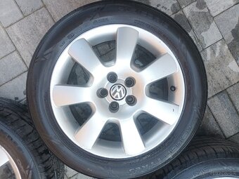 Hlinikove disky R16 5x100 s pneu - 2