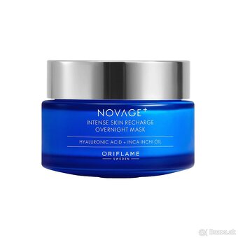 Revitalizačná nočná pleťová maska Novage+ - 2